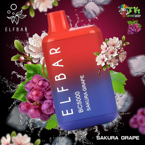 SAKURA GRAPE ELFBAR BC5000