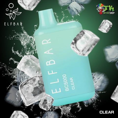 CLEAR ELFBAR BC5000 - JK SMOKE SHOP | WEST HOLLYWOOD, CA