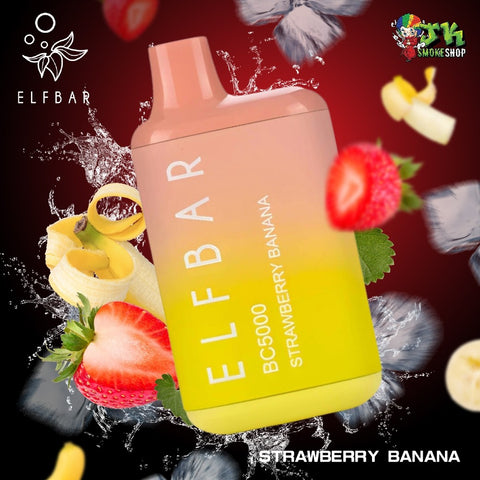 STRAWBERRY BANANA ELFBAR BC5000 - JK SMOKE SHOP | WEST HOLLYWOOD, CA