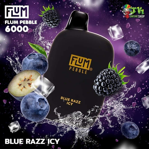 BLUE RAZZ ICY FLUM PEBBLE - JK SMOKE SHOP | WEST HOLLYWOOD, CA