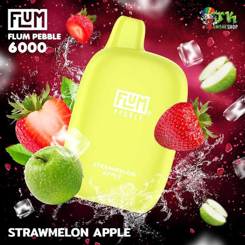 STRAWMELON APPLE FLUM PEBBLE 6000 - JK SMOKE SHOP | WEST HOLLYWOOD, CA