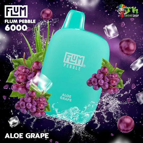 ALOE GRAPE FLUM PEBBLE 6000 - JK SMOKE SHOP | WEST HOLLYWOOD, CA