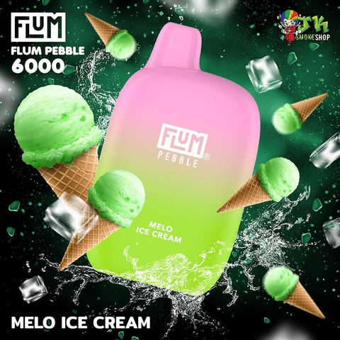 MELO ICE CREAM FLUM PEBBLE 6000 - JK SMOKE SHOP | WEST HOLLYWOOD, CA