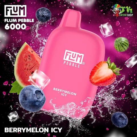 BERRYMELON ICY FLUM PEBBLE 6000 - JK SMOKE SHOP | WEST HOLLYWOOD, CA