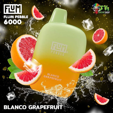 BLANCO GRAPEFRUIT FLUM PEBBLE 6000 - JK SMOKE SHOP | WEST HOLLYWOOD, CA