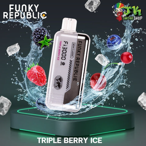 Funky Republic Fi3000 Triple Berry Ice