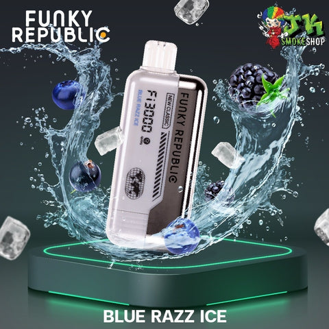 Funky Republic Fi3000 Blue Razz Ice