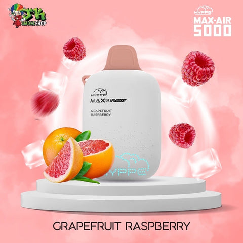 Hyppe Max Air 5000 Grapefruit Raspberry