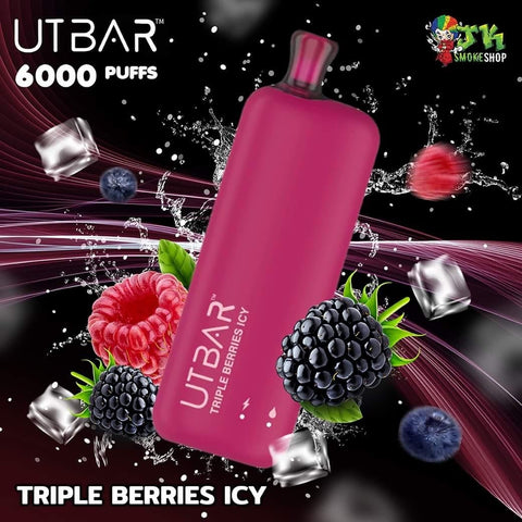 UT Bar 6000 Triple Berries Icy