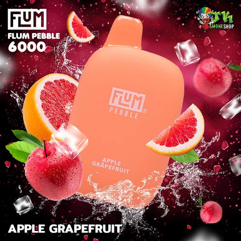 APPLE GRAPE FRUIT FLUM PEBBLE 6000 - JK SMOKE SHOP | WEST HOLLYWOOD, CA